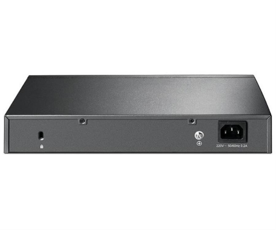 картинка TP-Link T2500G-10TS управляемый коммутатор с 8 портами 10/100/1000Base-T, 2 порта 1000Base-X SFP от магазина Интерком-НН