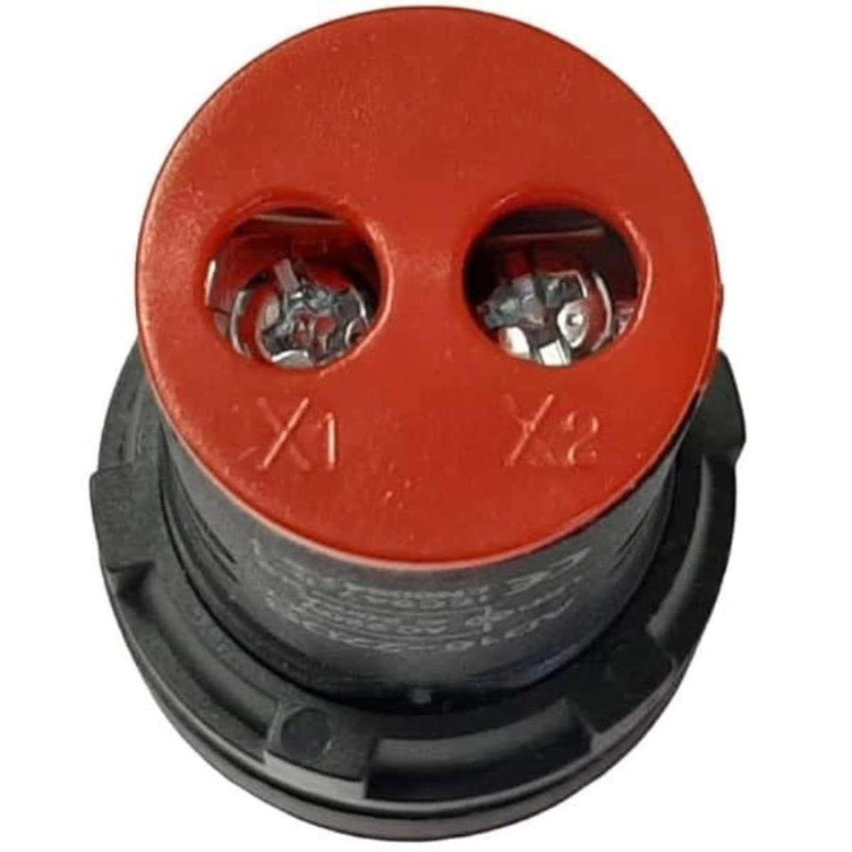 картинка Индикатор светодиодный AD16-22DS (217(12)) красный D=22мм, 220В от магазина Интерком-НН