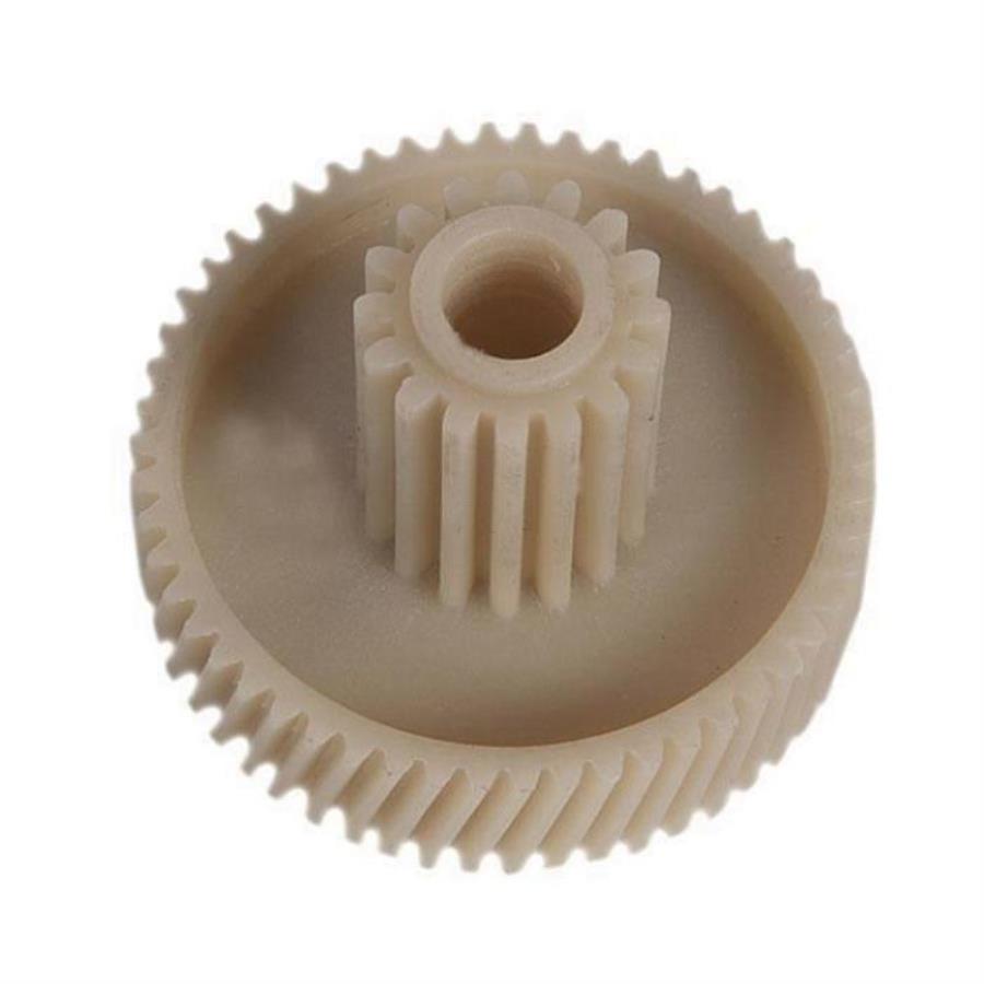 картинка Шестерня для мясорубки ELENBERG, Panasonic D=46, H=35, d=18, h=12 с втулкой, темная  от магазина Интерком-НН