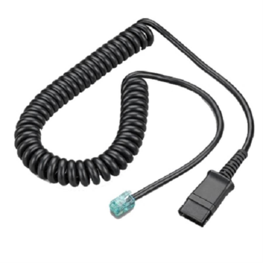 картинка Plantronics SP12-QD/SP-G - проводная гарнитура в комплекте с переходником для телефонов Generic от магазина Интерком-НН