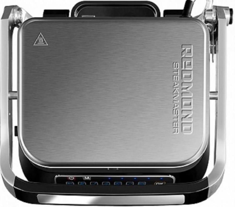 картинка Электрогриль Redmond SteakMaster RGM-M805 2100Вт черный/серебристый от магазина Интерком-НН