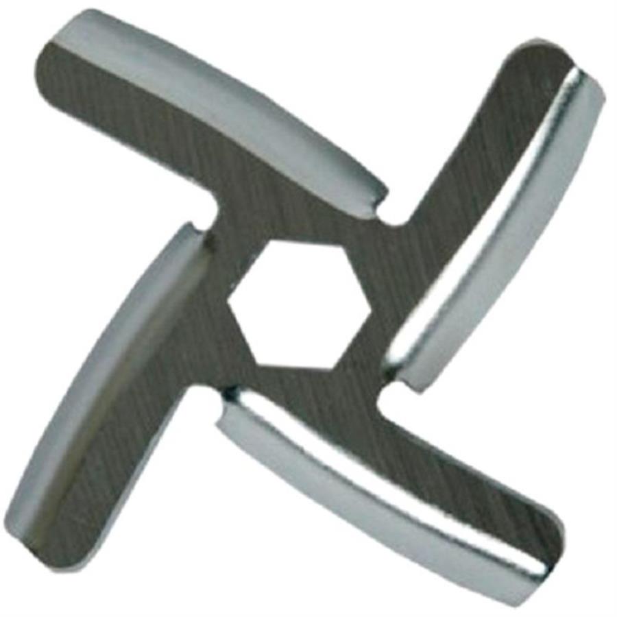 картинка Moulinex MS-651185 нож шестигранник 8мм, диаметр 47мм, глубина 5мм для мясорубки ME106832/J90 от магазина Интерком-НН