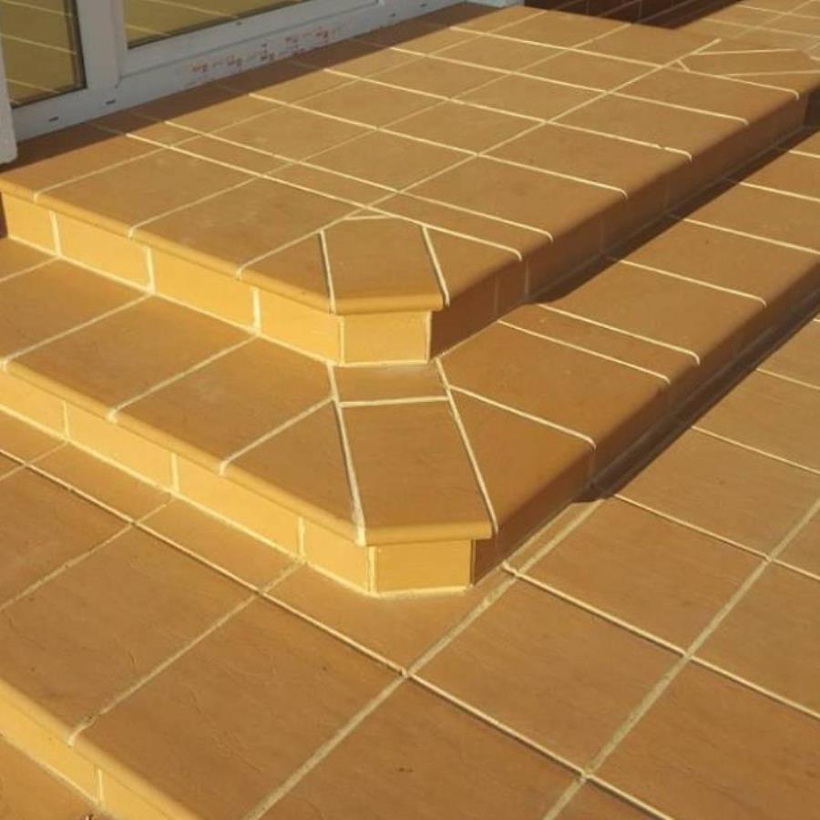 картинка Ступень Экоклинкер 25*33*1,4 см фронтальная для лестницы флорентинер, цвет песок от магазина Интерком-НН