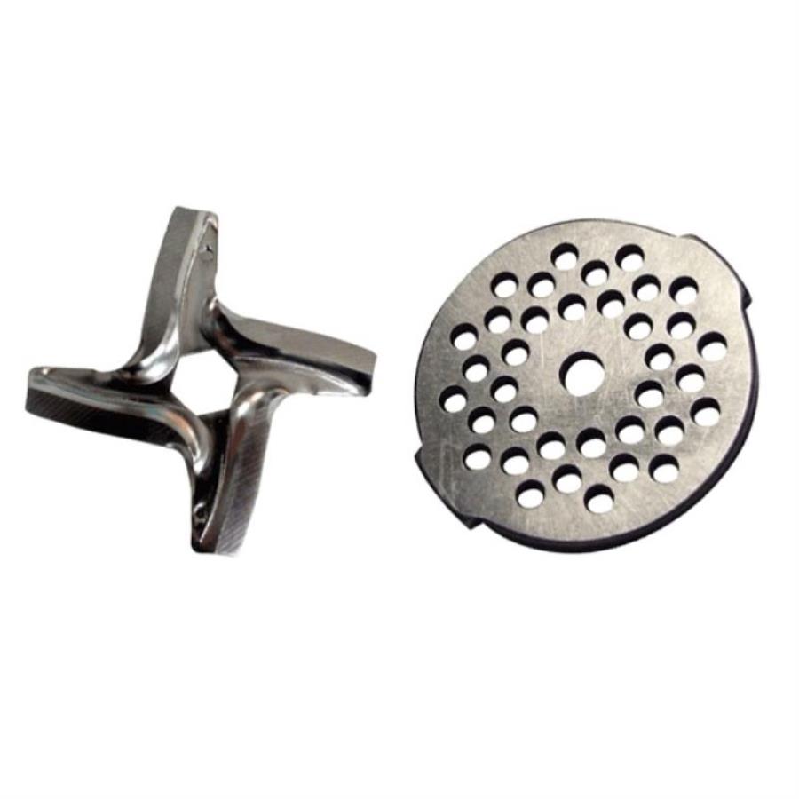 картинка Moulinex A09B01 Нож и решетка для мясорубки  DR, DRB, DRA  от магазина Интерком-НН