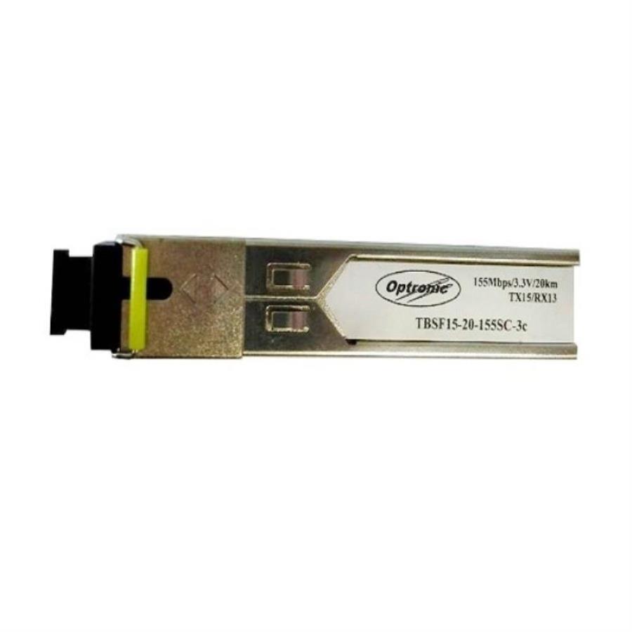 картинка Optronic TBSF15-20-155SC-3c Модуль SFP , 155 Мб/с WDM, 1550/1310nm 20 км, SC от магазина Интерком-НН