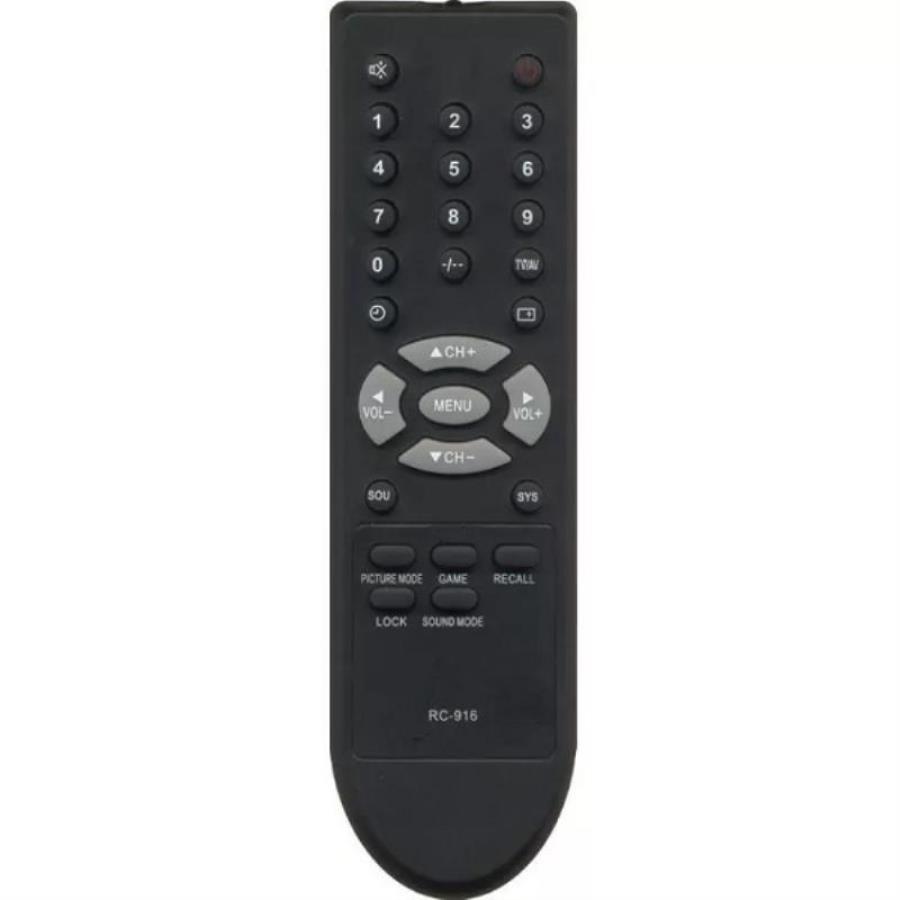картинка Huayu RC-916 (14935) пульт дистанционного управления (ПДУ) для телевизора SHIVAKI от магазина Интерком-НН