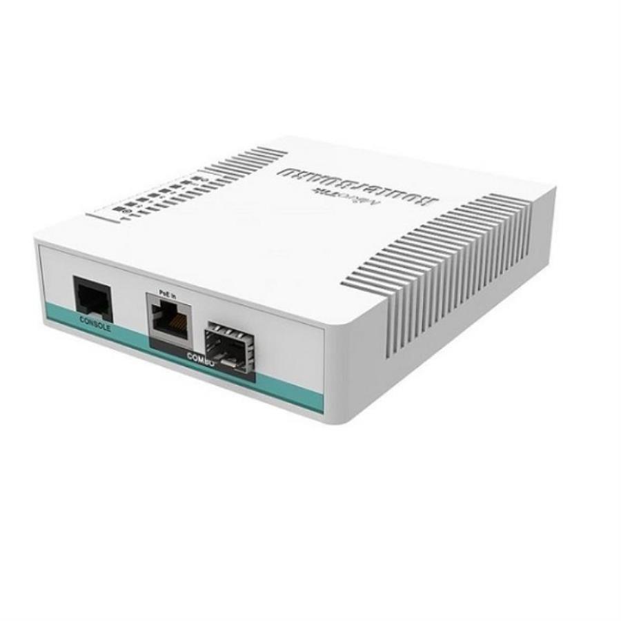 картинка Mikrotik CRS106-1C-5S, Управляемый коммутатор Mikrotik Routerboard 1xGigabit Ethernet /SFP + 5xSFP от магазина Интерком-НН