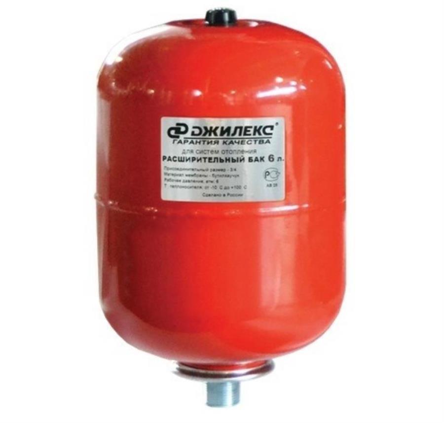 картинка Джилекс 7806 Расширительный бак 6 литров для закрытых систем отопления от магазина Интерком-НН