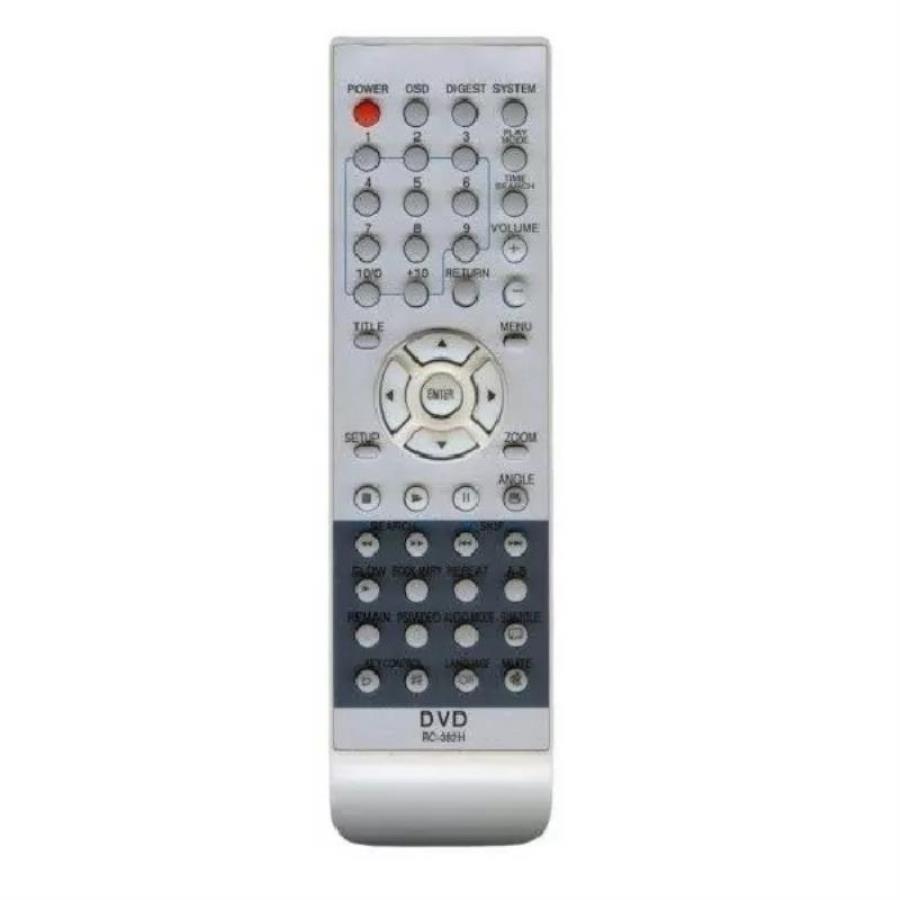 картинка Huayu RC-382H [DVD] (16647) Пульт дистанционного управления (ПДУ) для  DVD-плеер DVD-310SHINCO  от магазина Интерком-НН