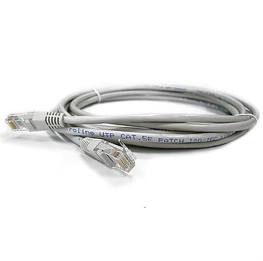 картинка Патч-корд UTP cat. 5e 3м (серый) неэкранированный, литой коннектор Technolink от магазина Интерком-НН