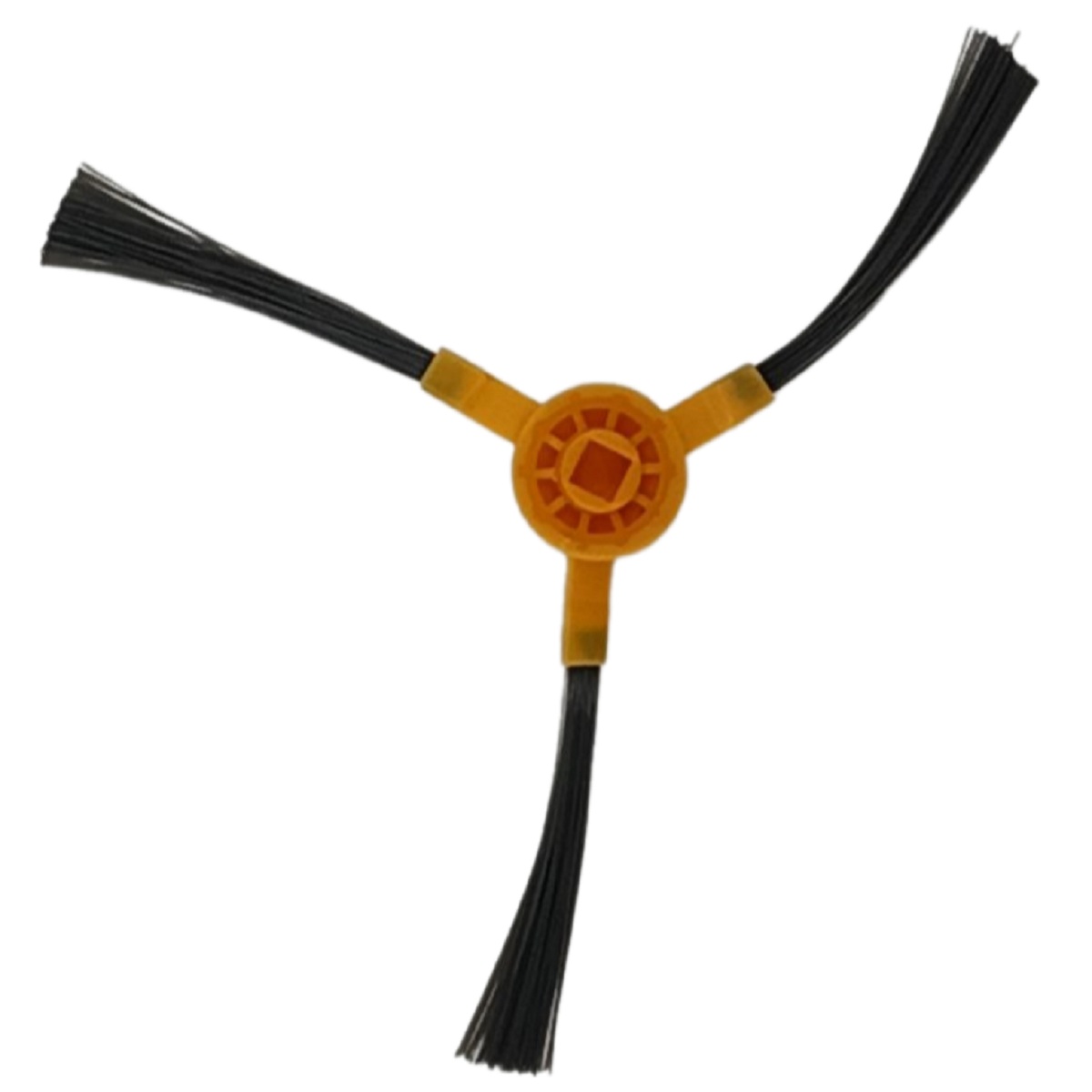 картинка Щетка боковая для робот-пылесоса установка квадрат 6мм, окружность 160мм, правая, желтая от магазина Интерком-НН