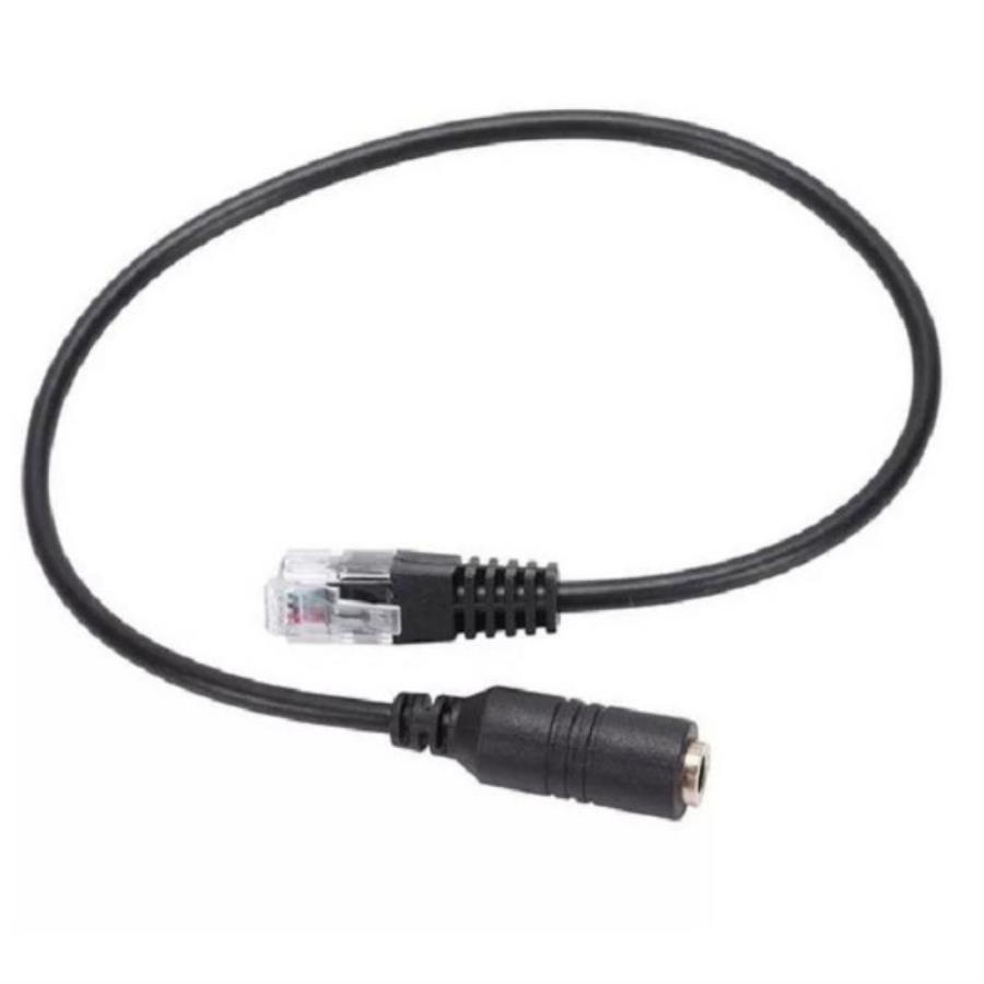 картинка Кабель-переходник RJ9 на 3.5мм для подключения гарнитур от магазина Интерком-НН