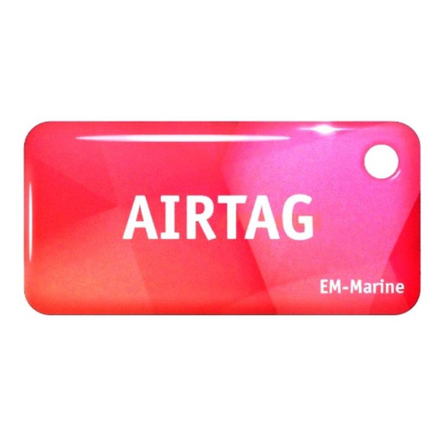 картинка EM-Marine AIRTAG Standart RFID-брелок (125кГц), 25x51x3.8мм (красный) от магазина Интерком-НН