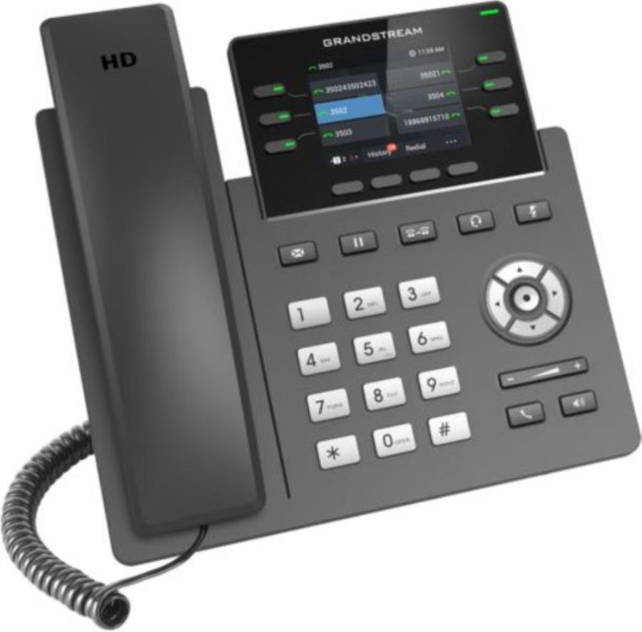 картинка Телефон IP Grandstream GRP-2613 черный от магазина Интерком-НН