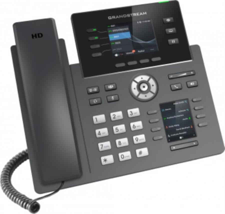 картинка Телефон IP Grandstream GRP-2614 черный от магазина Интерком-НН