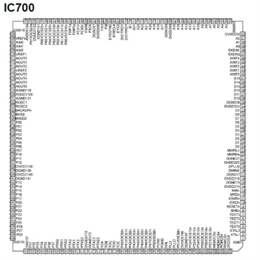картинка Panasonic C1CB00002055 Микросхема от магазина Интерком-НН