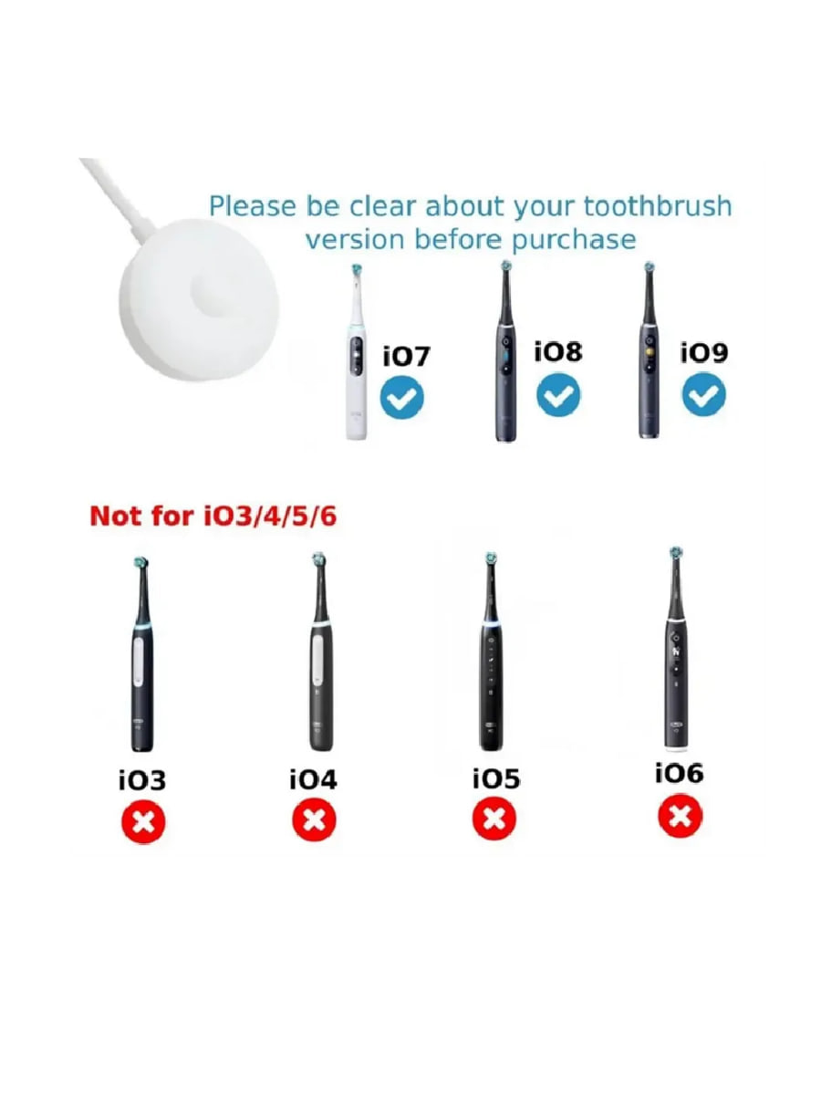 картинка Braun 24331R зарядное устройство для Oral-B iO Series 7-9, тип 3768 от магазина Интерком-НН