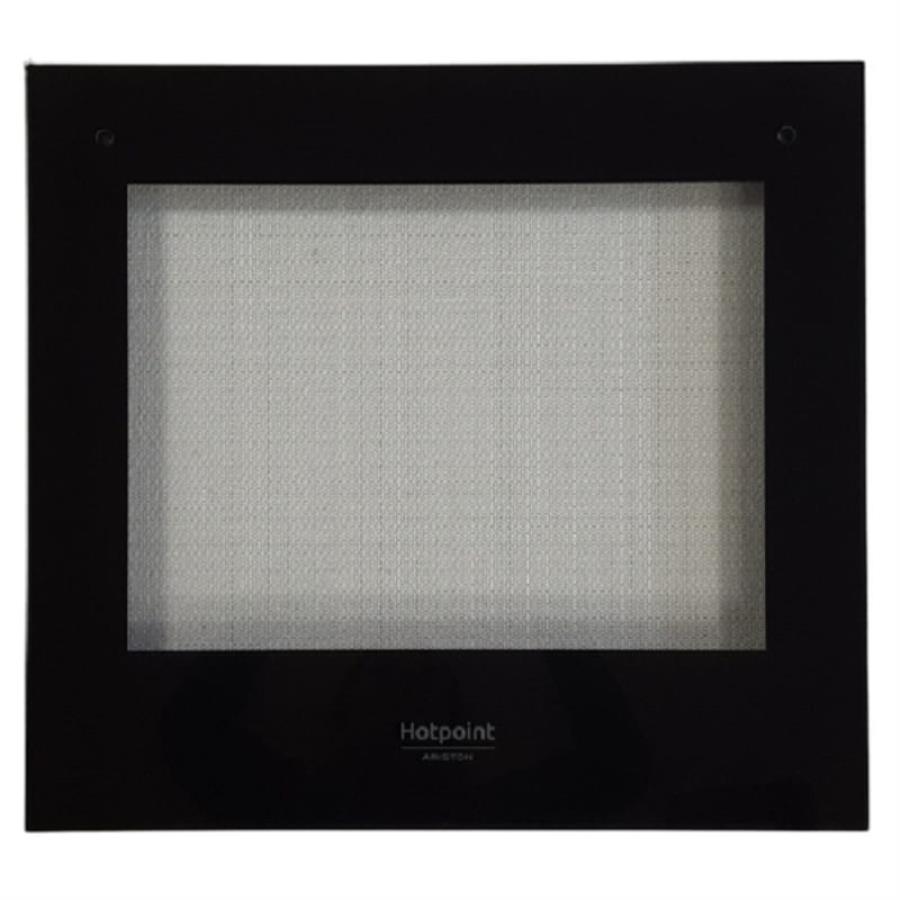 картинка Indesit C00582035 (488000582035) стекло внешнее двери духовки 495х450мм для плиты  от магазина Интерком-НН