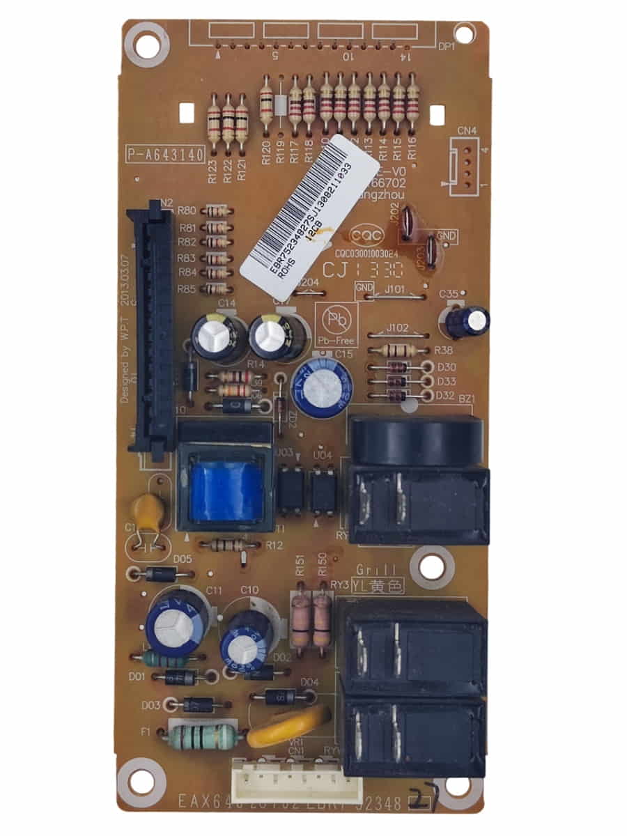 картинка LG EBR75234827 БУ (USED) Плата управления для микроволновой печи MB4042DSY от магазина Интерком-НН