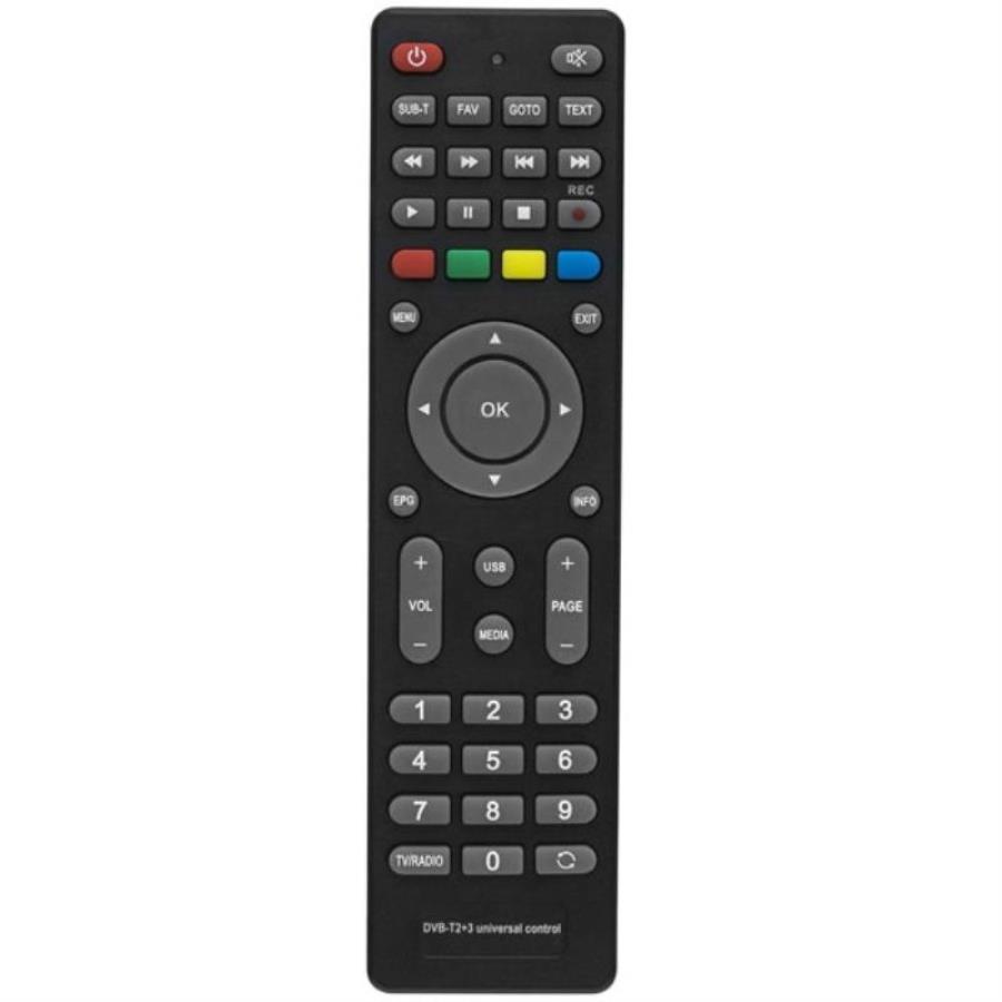 картинка Huayu DVB-T2+3 (18237) пульт дистанционного управления универс. (ПДУ) для цифровых DVB-T2 приставок от магазина Интерком-НН