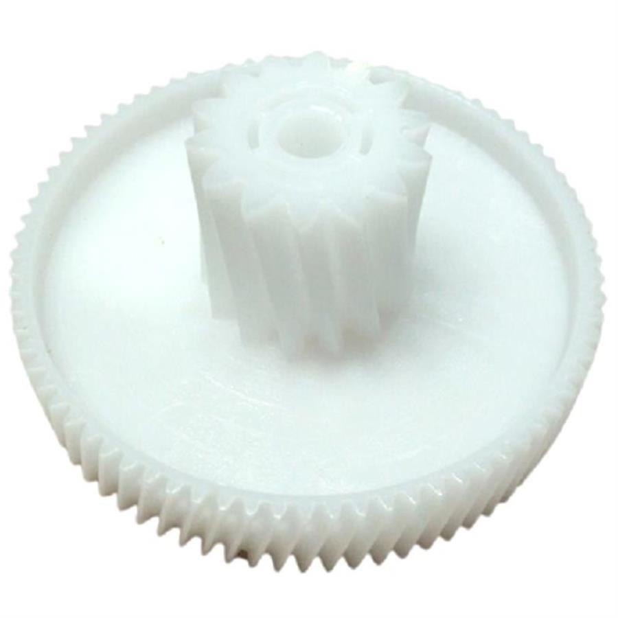 картинка Шестерня D=79/28 H=36/15, d=8мм, 14 и 78 косых зубьев для мясорубки Rolsen от магазина Интерком-НН