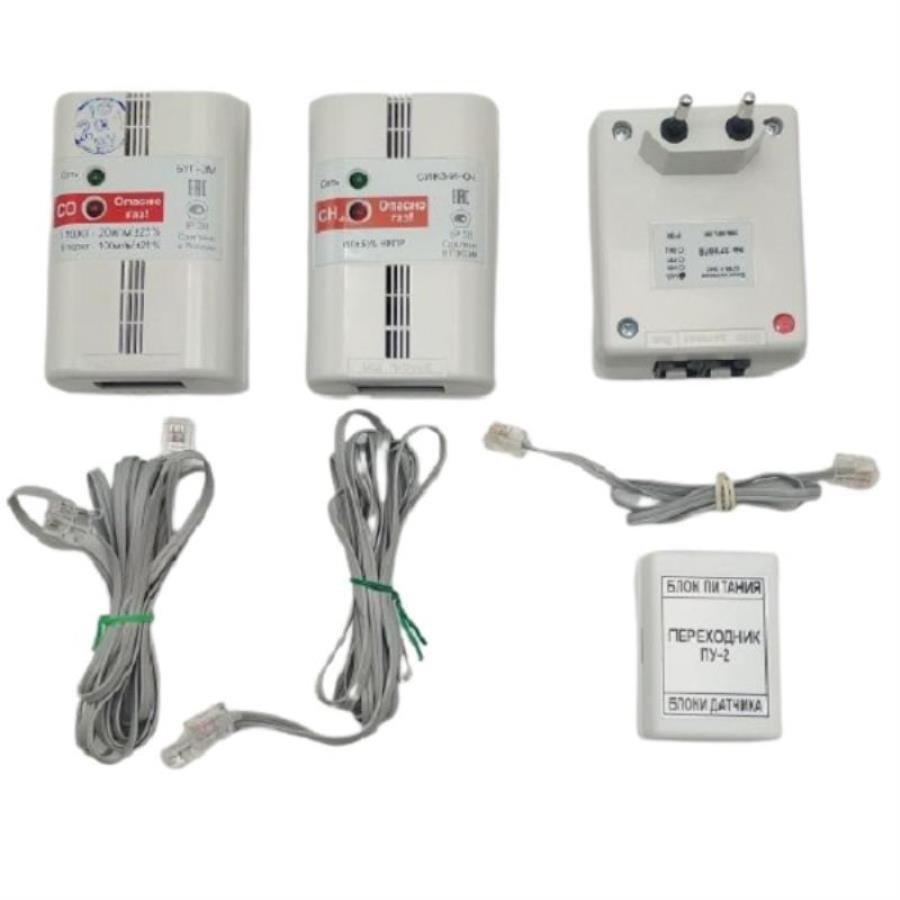картинка СИКЗ-И-О-1+БУГ Комплект контроля загазованности СИКЗ+БУГ (природный газ, угарный газ) от магазина Интерком-НН
