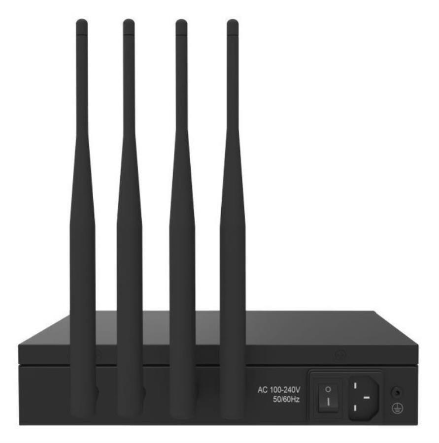 картинка Шлюз IP Yeastar TG400 черный от магазина Интерком-НН