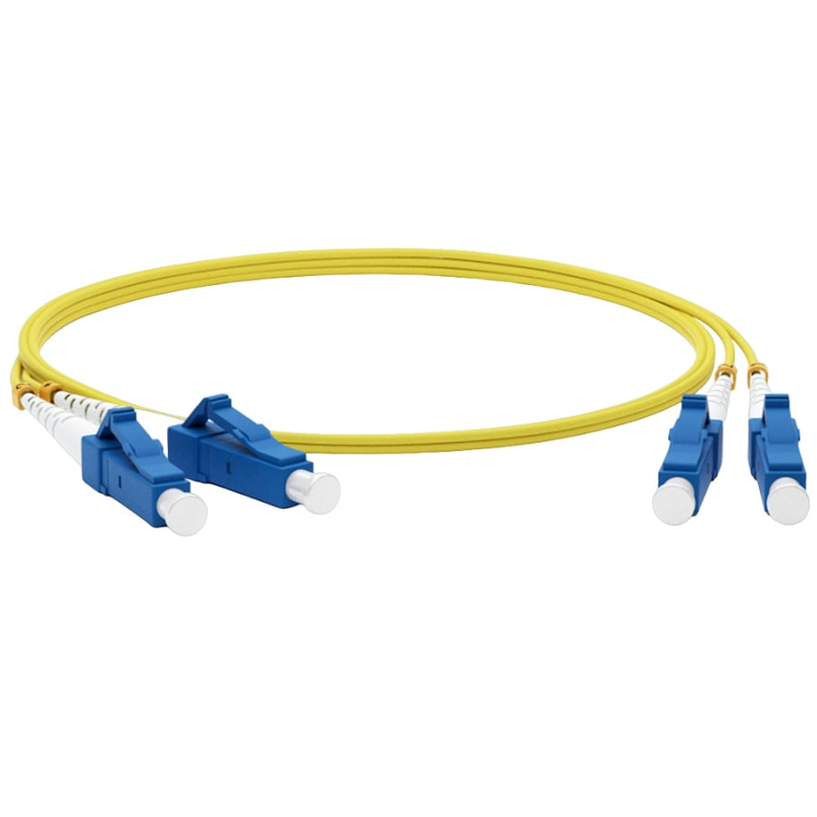 картинка Патч-корд оптический (optic patch cord) LC/UPC-LC/UPC SM 9/125мкм одномодовый (duplex) 15 метров от магазина Интерком-НН