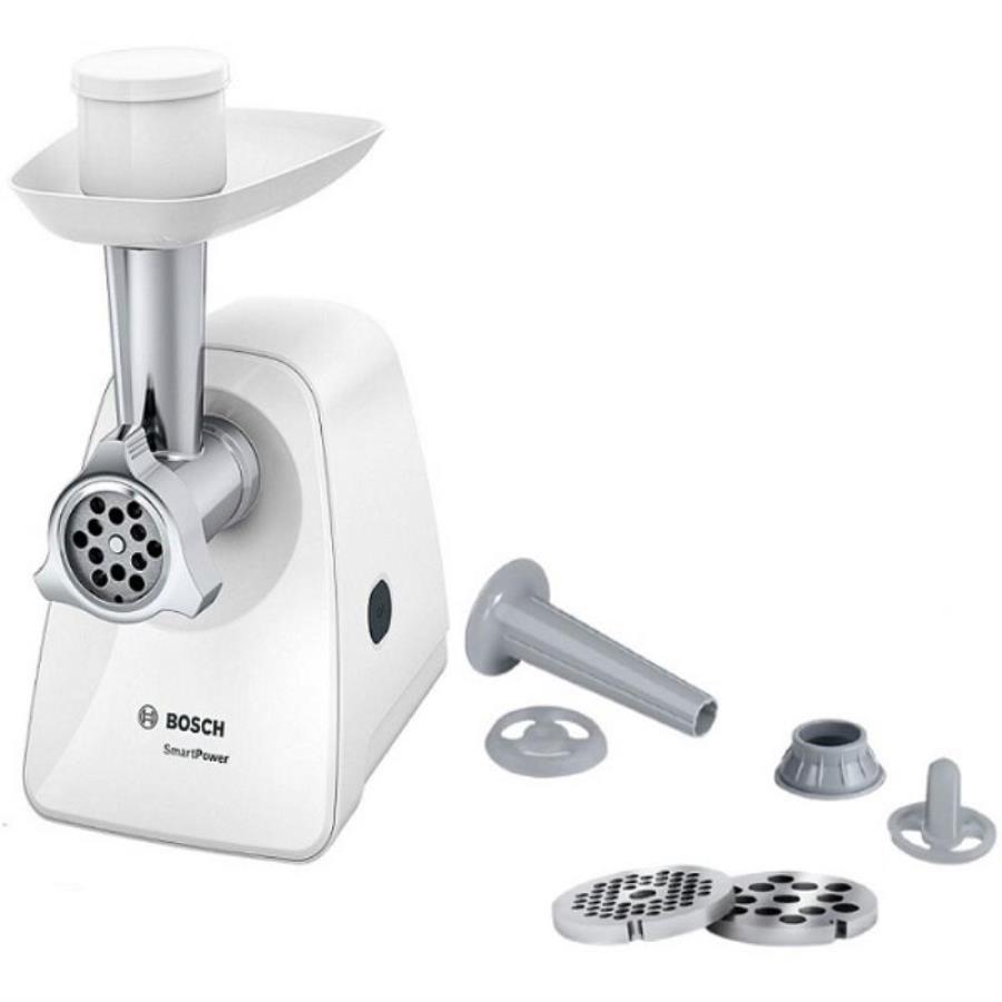 картинка Bosch SmartPower MFW2520W мясорубка 1500Вт, производительность 1.7 кг/мин от магазина Интерком-НН