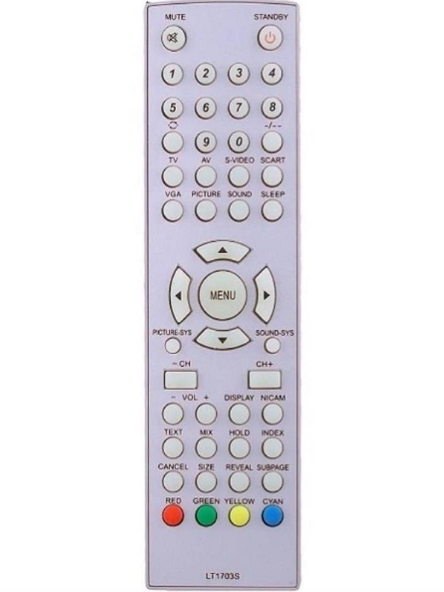картинка Huayu LT1703S (15266) пульт дистанционного управления (ПДУ) для телевизора BBK от магазина Интерком-НН