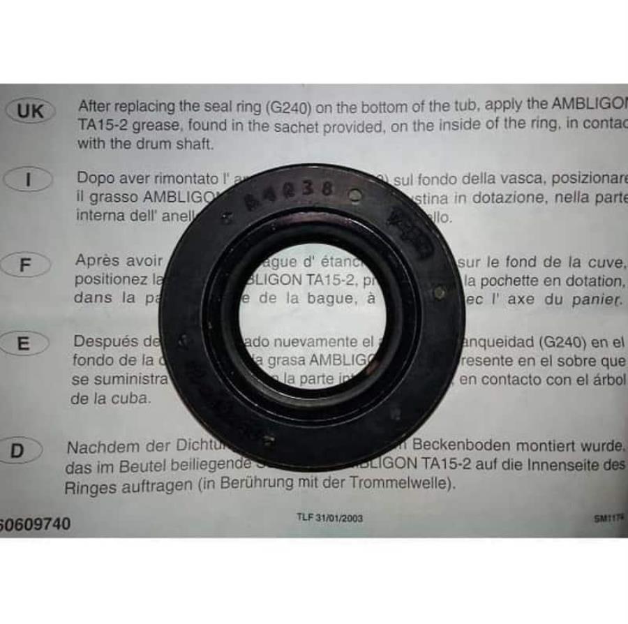 картинка Сальник 35х65х10 Атлант 750000400 (Vupre 51238) бака стиральной машины Whirlpool, Ardo от магазина Интерком-НН