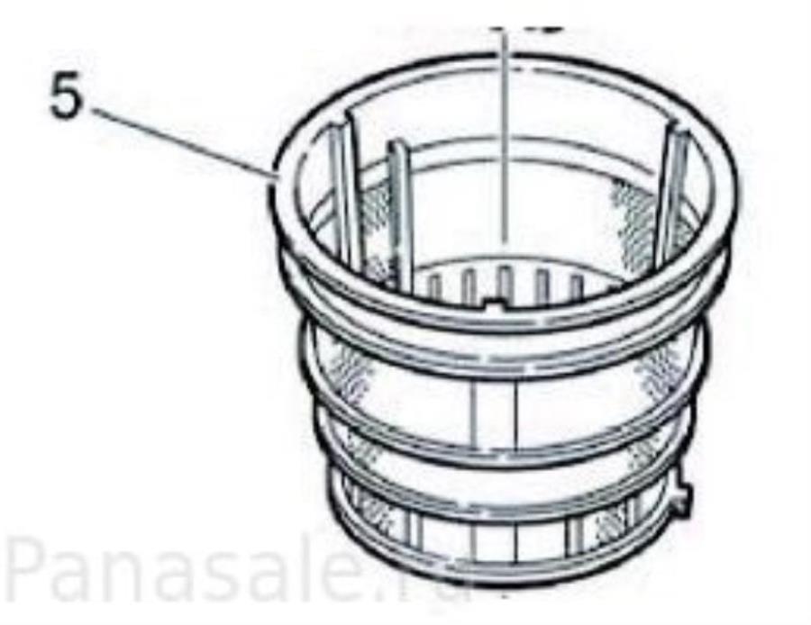 картинка Panasonic JD33-153-K0 Сетчатый фильтр для шнековой соковыжималки MJ-L500 от магазина Интерком-НН