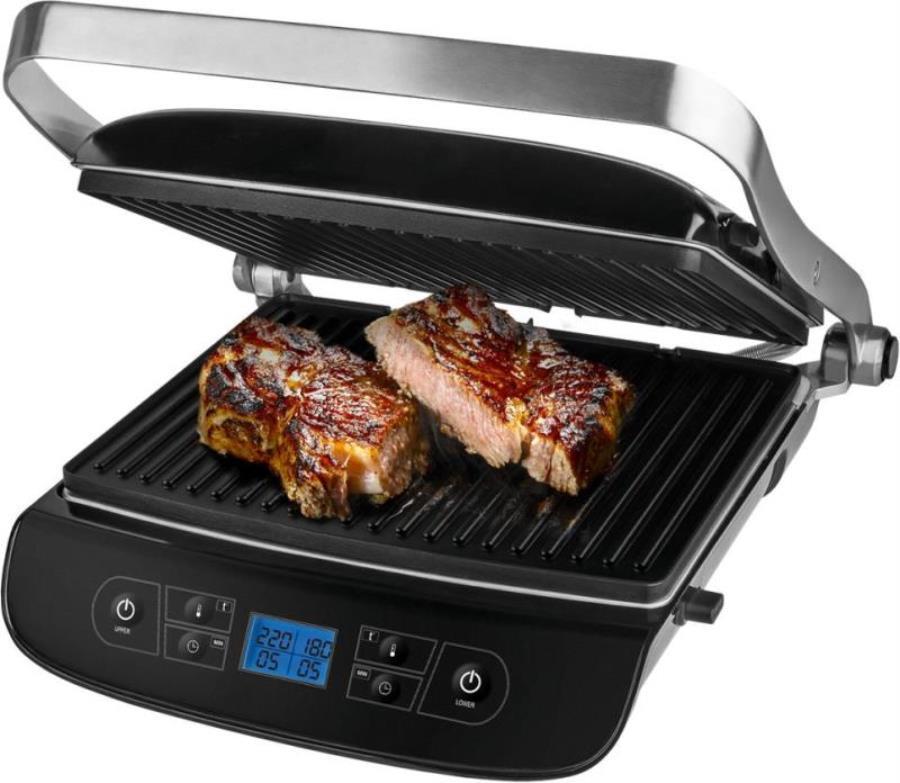 картинка Электрогриль Scarlett SC-EG350E05 2000Вт серебристый от магазина Интерком-НН