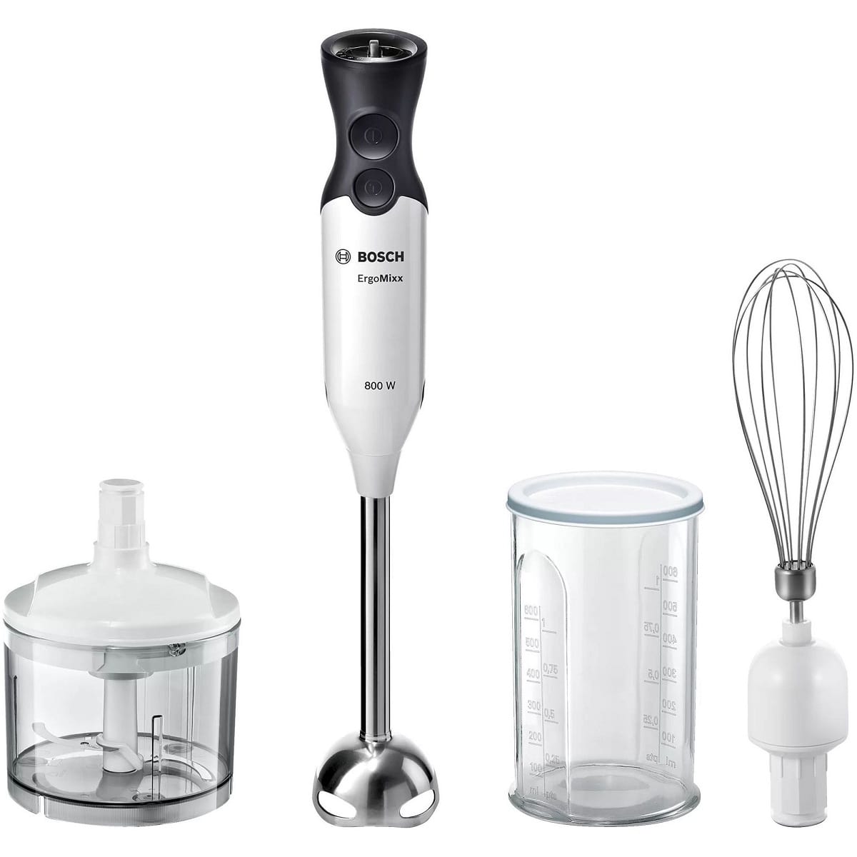 картинка Bosch MS6CA4150 блендер погружной 800Вт, 12 скоростей, белый  от магазина Интерком-НН