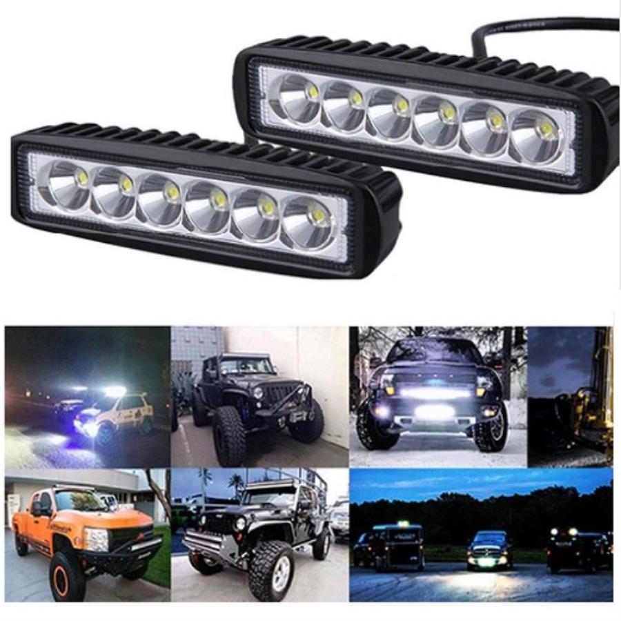 картинка 176873 Фонарь (фара, прожектор) светодиодный влагозащищенный  IP67 9-30 Вольт 18 Вт FLOOD от магазина Интерком-НН