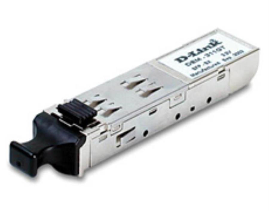 картинка DEM-311GT D-Link Модуль SFP с 1 портом 1000Base-SX для многомодового оптического кабеля,питание 3,3В от магазина Интерком-НН