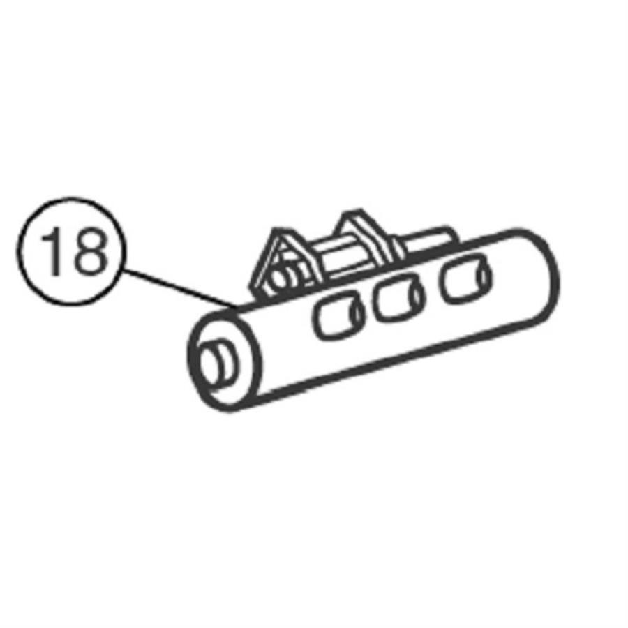 картинка Panasonic CWB00K1007 Четырехходовой клапан внешнего блока кондиционера CU-A18CTP5 от магазина Интерком-НН