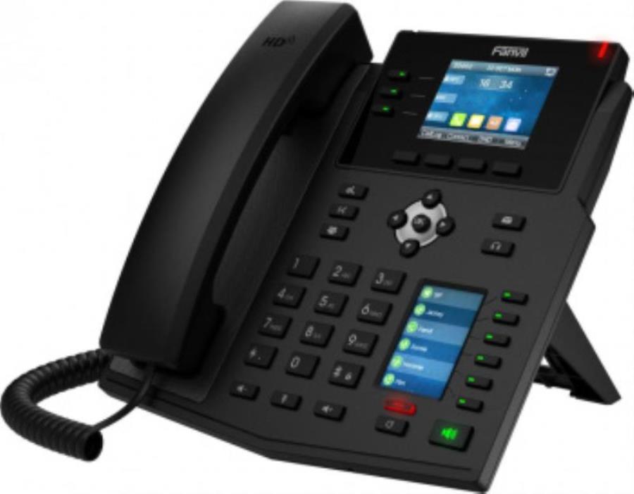 картинка Телефон IP Fanvil X4U черный от магазина Интерком-НН