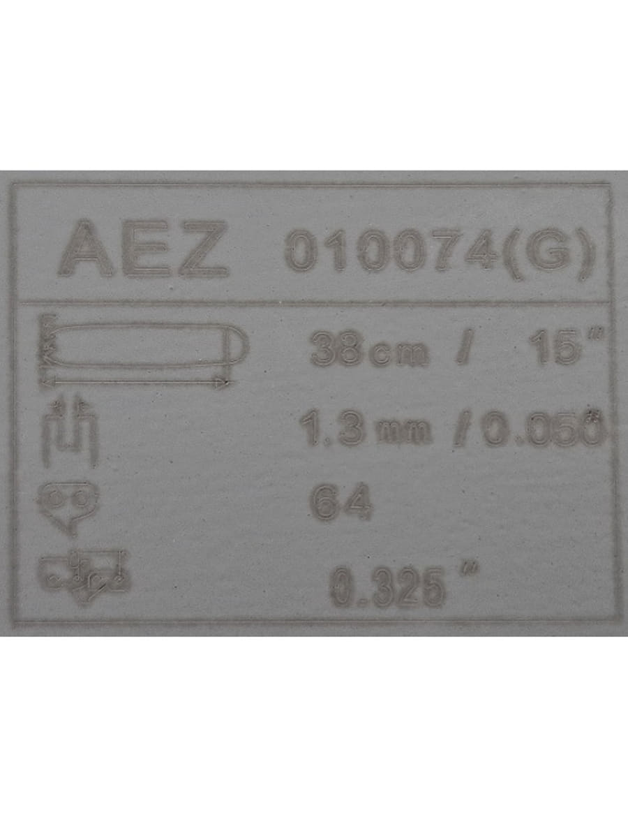 картинка AEZ 010074(G) пильная шина (0,325x1,3мм x 64зуб, 38см) для цепных пил Husqvarna 15" серия General от магазина Интерком-НН
