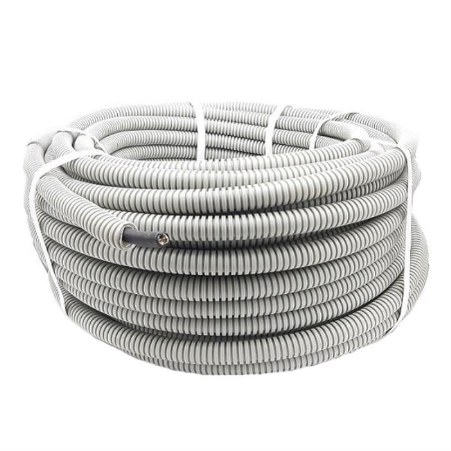 картинка Кабель силовой ВВГнг(А)-LS, круглый Конкорд, 3х1,5мм ГОСТ в ПВХ гофре 20мм (бухта 50м) от магазина Интерком-НН