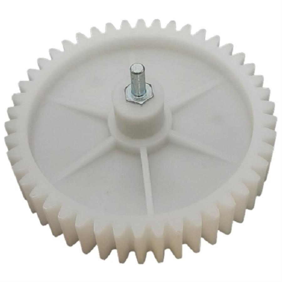 картинка Шестерня большая с валом MDY-46 D=81мм, H=81/17мм, 46 прямых зубьев для мясорубки Vitek  от магазина Интерком-НН