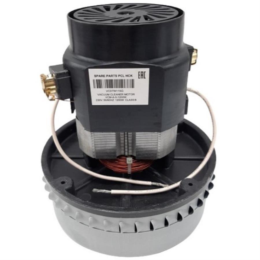 картинка Двигатель VCM-A-5-1200W (VC07W115G) для моющего пылесоса H=167мм, D=144мм, 1200Вт   от магазина Интерком-НН