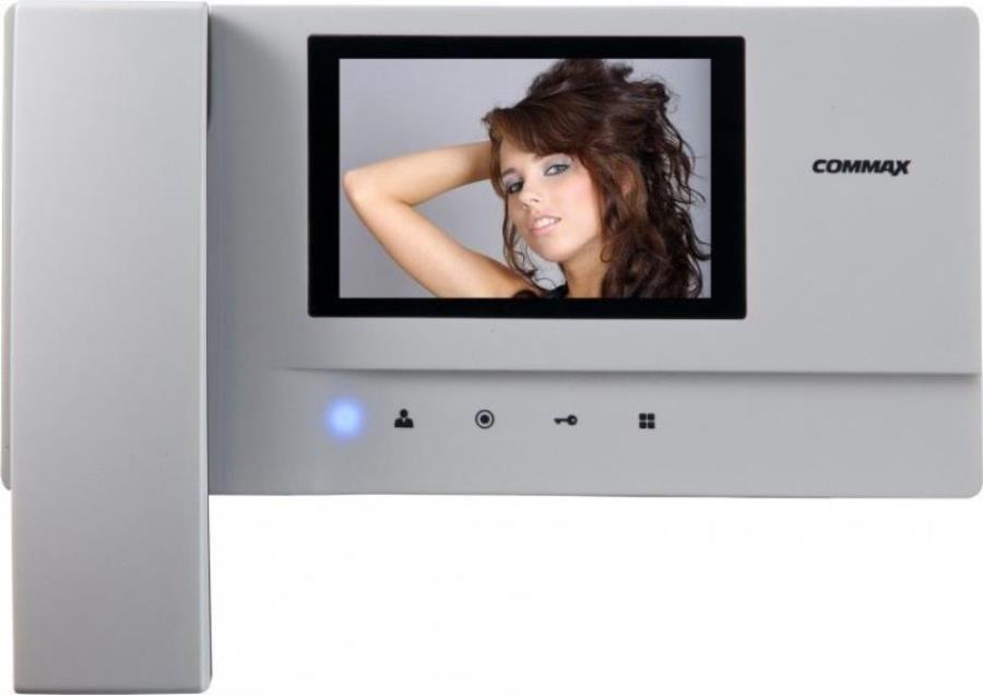 картинка Commax CDV-35A Цветной видеодомофон Commax с трубкой на 2 камеры от магазина Интерком-НН