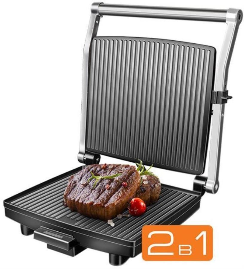 картинка Электрогриль Redmond SteakMaster RGM-M800 1800Вт черный/серебристый от магазина Интерком-НН