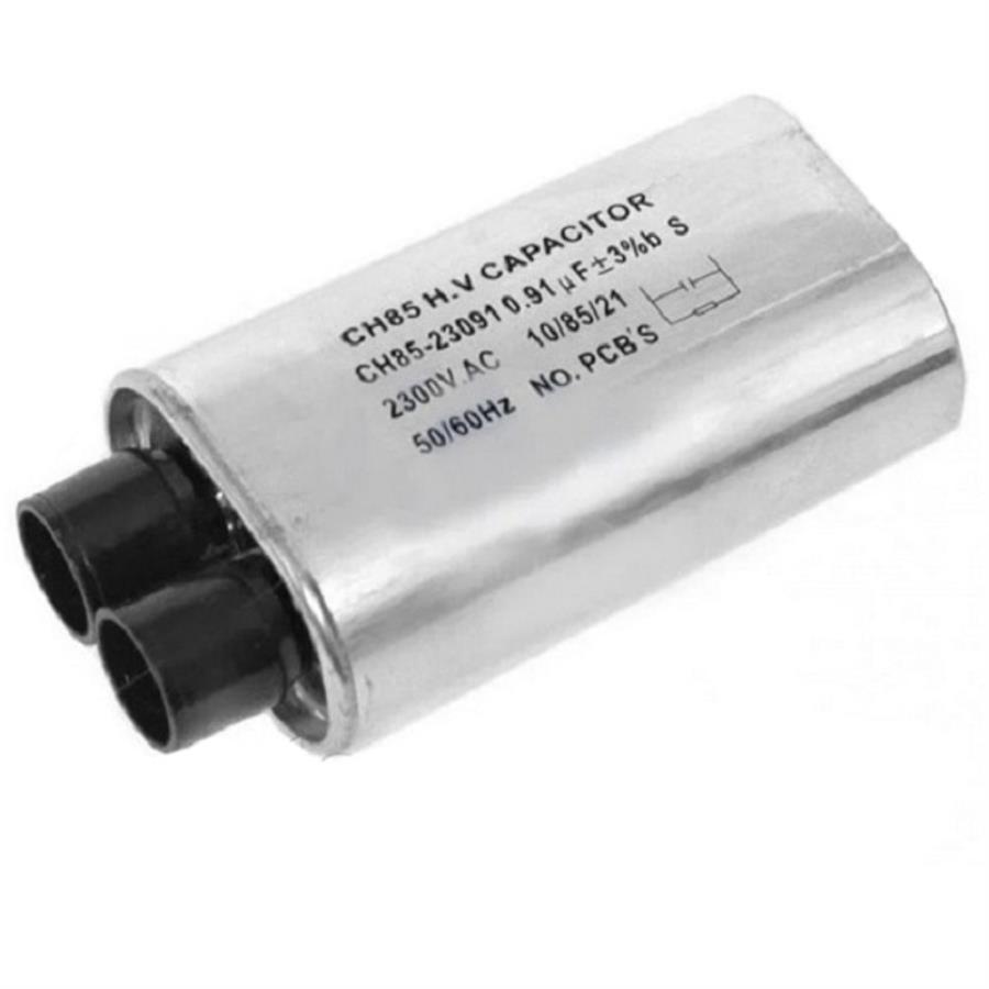 картинка Конденсатор CH85-23091 для микроволновой печи (СВЧ) 2300V 0.91mF  от магазина Интерком-НН