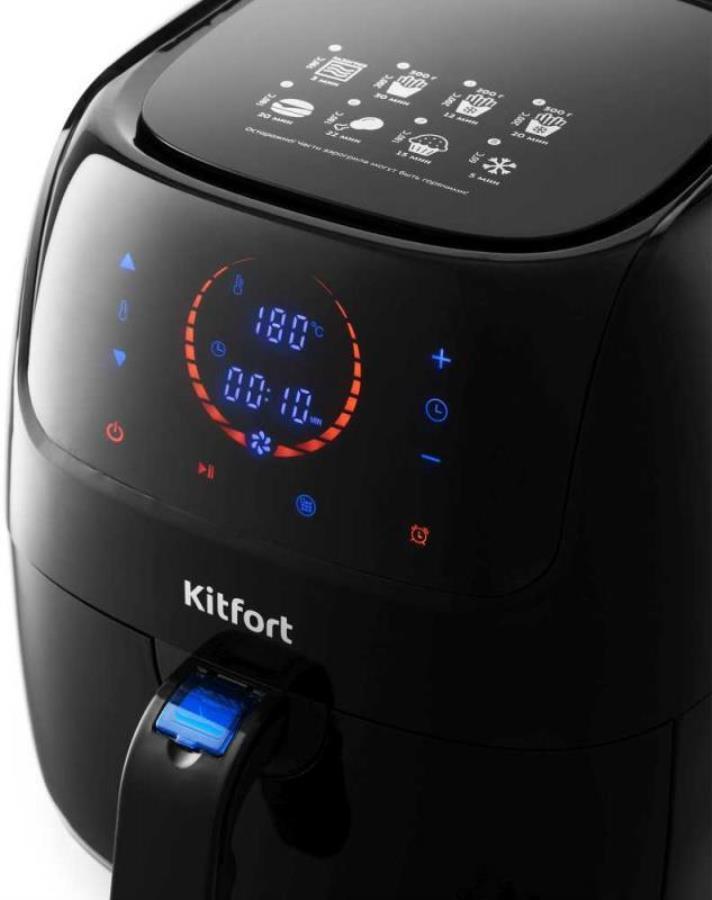 картинка Аэрогриль Kitfort KT-2210 1400Вт черный от магазина Интерком-НН