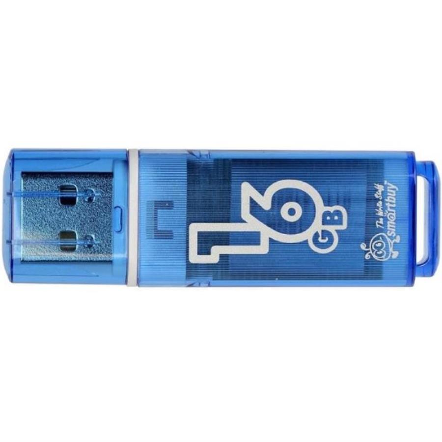 картинка Память USB 16Gb Smart Buy Glossy синий 2.0 (SB16GBGS-B) от магазина Интерком-НН