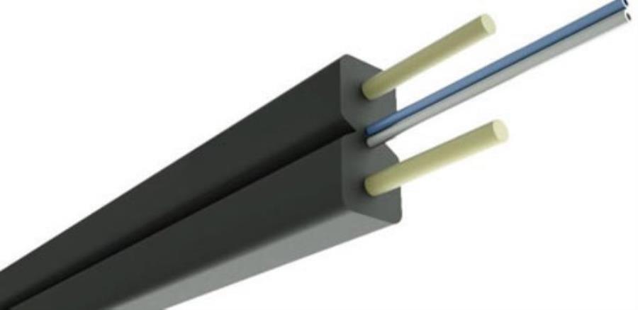 картинка Кабель оптический SNR-FOCD-F-02 для прокладки внутри зданий, на чердаках 2 оптических волокна SM от магазина Интерком-НН