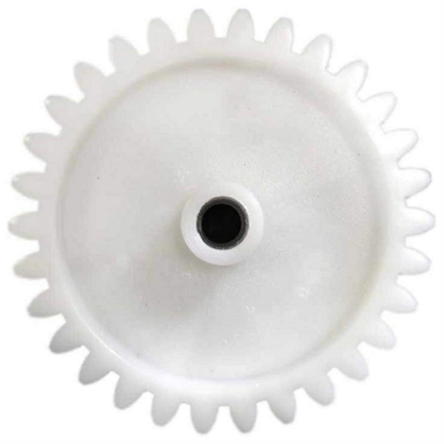 картинка Шестерня средняя для мясорубки Polaris PMG1835A D=64/23мм, H=30/13мм, 10 и 30 прямых зубьев от магазина Интерком-НН