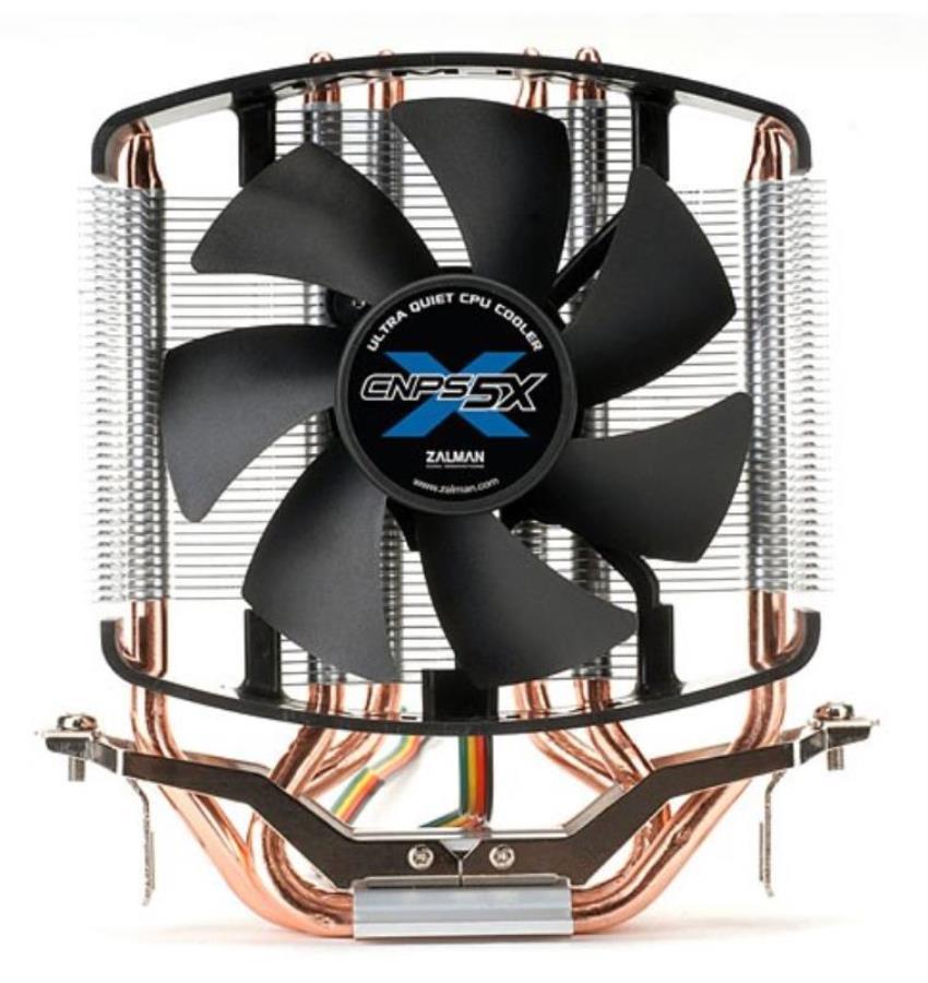 картинка Вентилятор Zalman 5X Performa Soc-775/1155/1366/AM2/FM1 HydroPWM от магазина Интерком-НН
